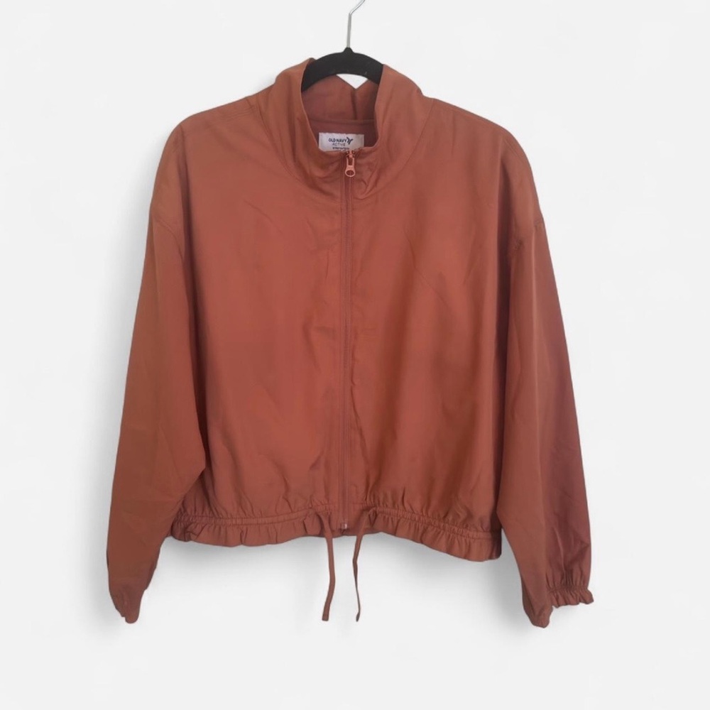 Old Navy Women's Rust athletic Jacket